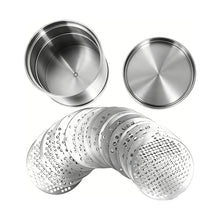 Load image into Gallery viewer, Professional Stainless Steel Diamond Sieves – 27 Plates (80mm Diameter) | DK10600-8027
