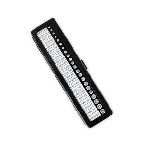 DK107 – Diamond Sizes and Weight Comparison Set