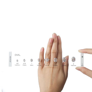GemTrue Diamond Selector - BULK PACK! Visual Diamond Size and Shape Kit DK110-1008-3