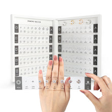 Load image into Gallery viewer, Premium Magnetic Diamond Selector – Visual Diamond Size &amp; Shape Kit DK110-5

