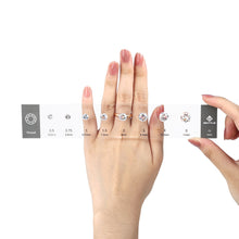 Load image into Gallery viewer, Premium Magnetic Diamond Selector – Visual Diamond Size &amp; Shape Kit DK110-5
