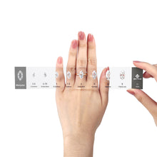 Load image into Gallery viewer, Premium Magnetic Diamond Selector – Visual Diamond Size &amp; Shape Kit DK110-5
