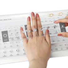 Load image into Gallery viewer, Premium Magnetic Diamond Selector – Visual Diamond Size &amp; Shape Kit DK110-5

