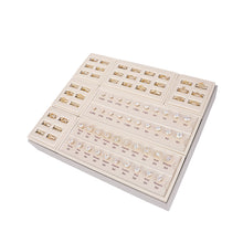 Load image into Gallery viewer, GemTrue Magnetic Ring Builder Set - Yellow &amp; White Gold Finish | DK111-LGS
