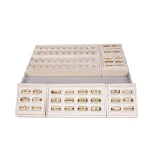 Load image into Gallery viewer, GemTrue Magnetic Ring Builder Set - Yellow &amp; White Gold Finish | DK111-LGS
