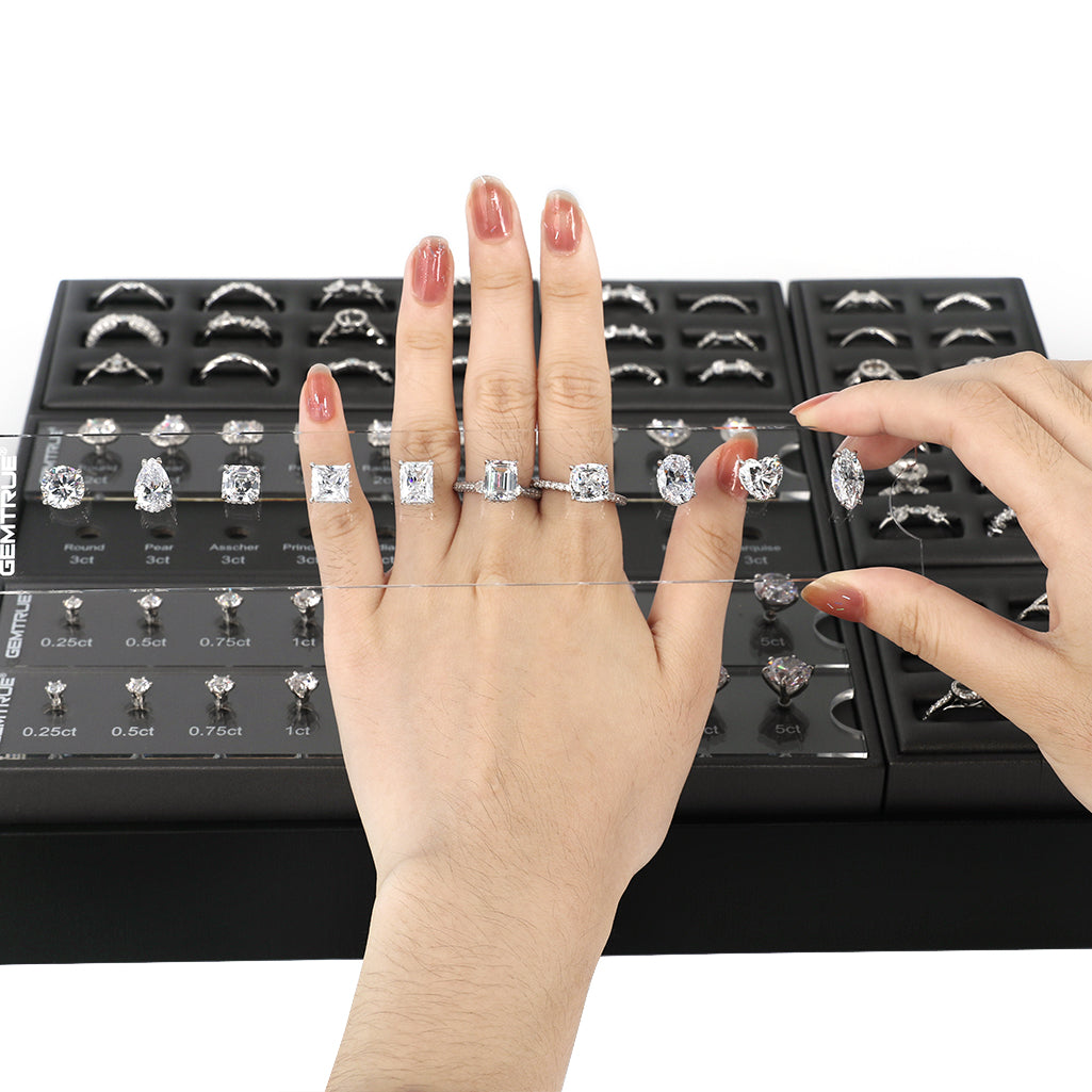Load image into Gallery viewer, GemTrue Large Diamond Ring Builder Set ...