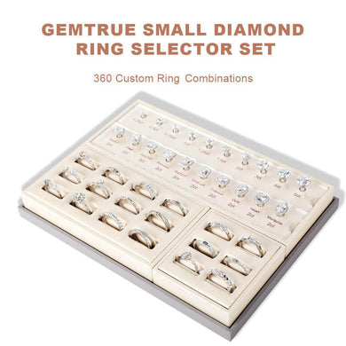 GemTrue Small Diamond Ring Selector Set