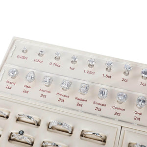 GemTrue Small Diamond Ring Selector Set – 360 Ring Combinations DK111-S