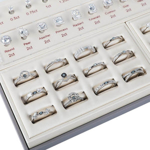 GemTrue Small Diamond Ring Selector Set – 360 Ring Combinations DK111-S