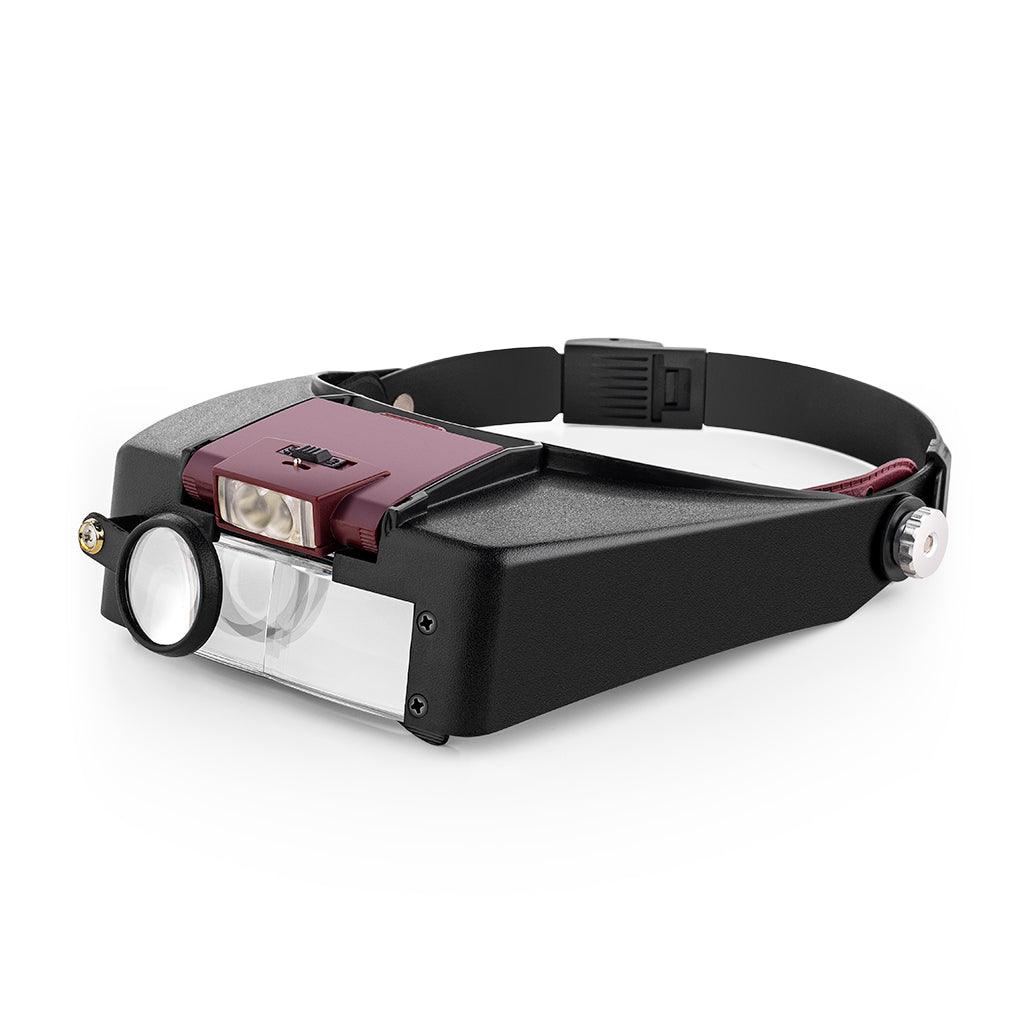 DK15001 - Hands free multifunctional head magnifying loupe with light