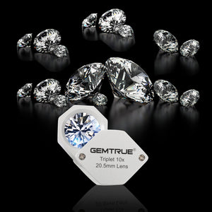 DK16004 - Diamond Loupe Triplet 20.5mm 10x Pearl