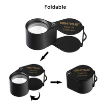 Load image into Gallery viewer, DK16007 - Diamond Loupe Triplet 20.5mm 10x Black
