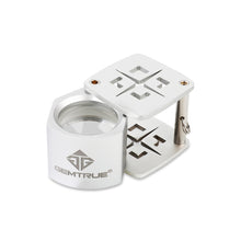 Load image into Gallery viewer, DK16010-B- Customizable Diamond Loupe Triplet 20.5mm 10x Black &amp; Satin
