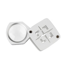 Load image into Gallery viewer, DK16010-B- Customizable Diamond Loupe Triplet 20.5mm 10x Black &amp; Satin
