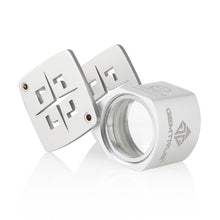 Load image into Gallery viewer, DK16010-B- Customizable Diamond Loupe Triplet 20.5mm 10x Black &amp; Satin
