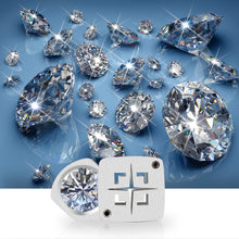 Load image into Gallery viewer, DK16010-B- Customizable Diamond Loupe Triplet 20.5mm 10x Black &amp; Satin
