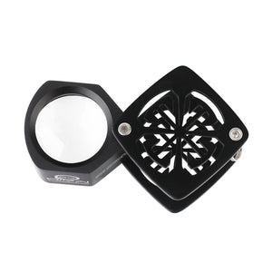 DK16011 - Customizable Diamond Loupe Triplet 10x 20.5mm Lens - Black