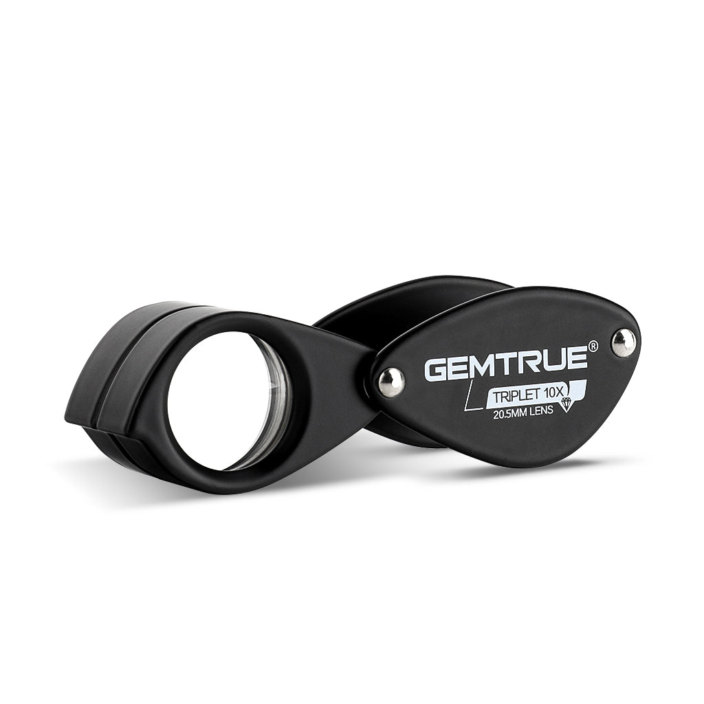 GemTrue Loupe – 10x Magnification Loupe for Gemstone and Jewelry Inspection DK16012-100