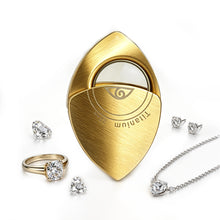 Load image into Gallery viewer, 10× Wide Field Diamond Loupe Titanium DK16014
