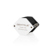 Load image into Gallery viewer, DK18008 - Diamond Loupe 20.5mm 10x Triplet Loupes with Rubber-grip Chrome
