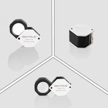 Load image into Gallery viewer, DK18008 - Diamond Loupe 20.5mm 10x Triplet Loupes with Rubber-grip Chrome
