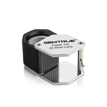 Load image into Gallery viewer, DK18009 - Diamond Loupe 20.5mm 10x Triplet Loupes with Rubber-grip Satin
