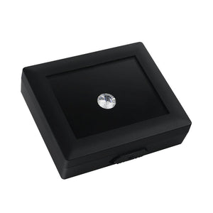 Large Self-Stand Diamond Display Box – GemTrue | Showcase Large or Multiple Gemstones DK21624-L