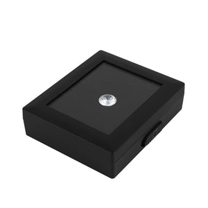 Large Self-Stand Diamond Display Box – GemTrue | Showcase Large or Multiple Gemstones DK21624-L