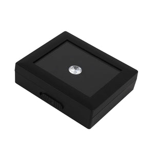 Large Self-Stand Diamond Display Box – GemTrue | Showcase Large or Multiple Gemstones DK21624-L