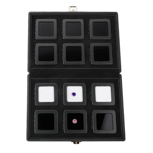 DK21659-12N - GemTrue Diamond Display Box with Lockable Case