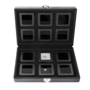 DK21659-12N - GemTrue Diamond Display Box with Lockable Case
