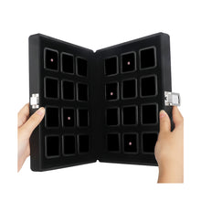 Load image into Gallery viewer, Diamond Display Boxes in Luxurious Lockable Case for Professional Jewelry Storage DK21663-24N
