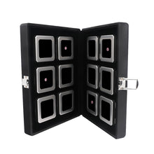 Load image into Gallery viewer, Diamond Display Boxes in Luxurious Lockable Booklet Case DK21664-12N
