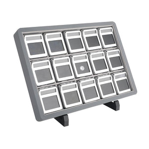 Diamond Display Box with logo inter-changeable stone details card DK21671-15G