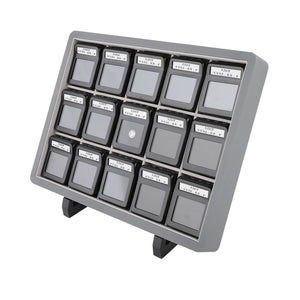 Diamond Display Box with logo inter-changeable stone details card DK21671-15G
