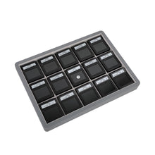 Load image into Gallery viewer, Diamond Display Box with logo inter-changeable stone details card DK21671-15G
