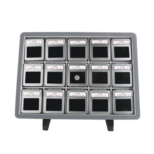 Diamond Display Box with logo inter-changeable stone details card DK21671-15G