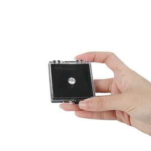 Clear Gemstone Box with Sticky Gel Pad DK21674