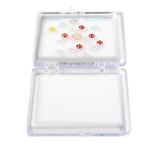 Clear Gemstone Box with Sticky Gel Pad DK21674