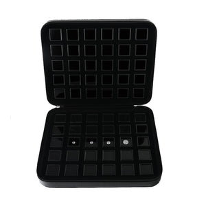 Gem Display Boxes in a Luxury Leather Zip Case DK21675-60