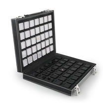 Load image into Gallery viewer, DK21675-70 Gem Display Boxes in a Luxurious Lockable Carry Case
