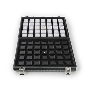 Gem Display Boxes in a Luxurious Lockable Carry Case DK21675-70