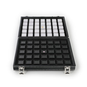 DK21675-70 Gem Display Boxes in a Luxurious Lockable Carry Case
