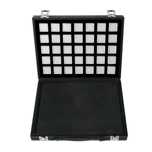 Gem Display Boxes in a Luxurious Lockable Carry Case DK21675-70