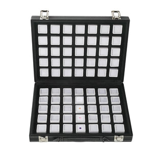 Gem Display Boxes in a Luxurious Lockable Carry Case DK21675-70