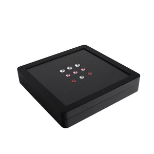 Large Wooden Gemstone Display Box – Deluxe Design with Built-In Stand for Professionals DK21676-XL