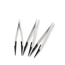 Load image into Gallery viewer, DK2504 - Plastic Tip Diamond Tweezers - Precision Tools for Jewelers
