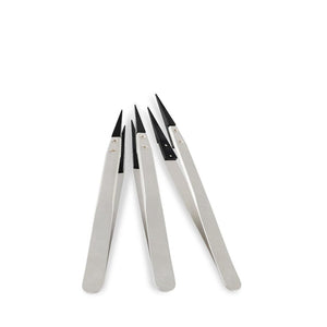 DK2504 - Plastic Tip Diamond Tweezers - Precision Tools for Jewelers