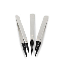 Load image into Gallery viewer, DK2504 - Plastic Tip Diamond Tweezers - Precision Tools for Jewelers
