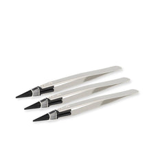 Load image into Gallery viewer, DK2504 - Plastic Tip Diamond Tweezers - Precision Tools for Jewelers
